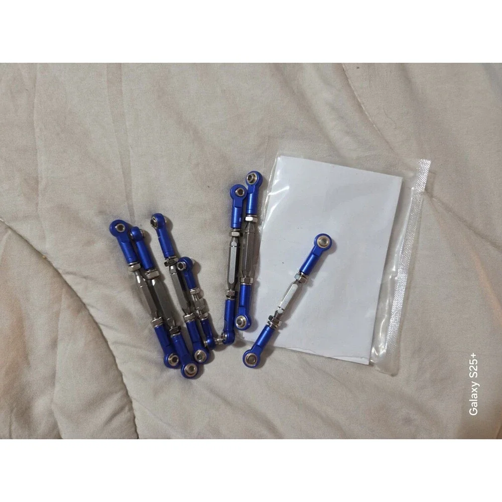 Metal Turnbuckles Rod Camber Links Steering Linkage Tie Rods Pull Rod Compati...